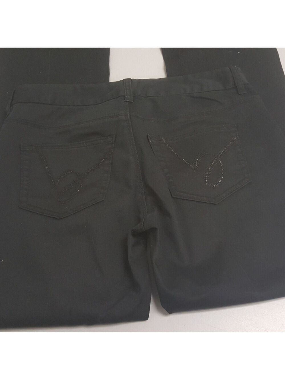 Bebe Black Jewel Embellished Jeans Pants Size 27